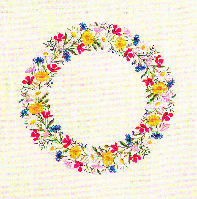 Garland of Summer Flowers