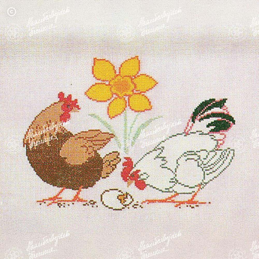 Chicken and Easter Egg