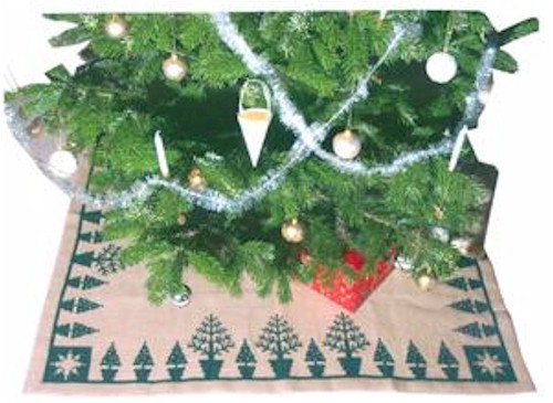 Christmas Trees in Pots Green