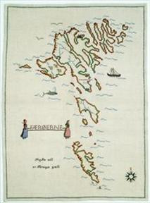Map of The Faroe Islands