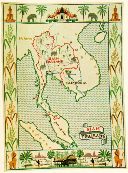 Map of Siam