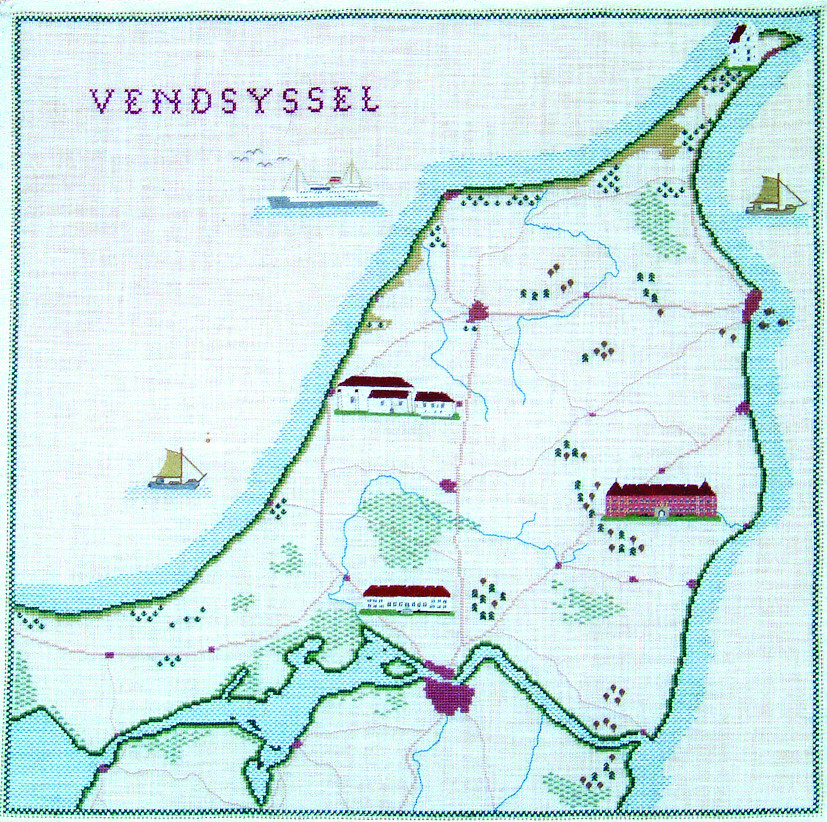 Map of Vensyssel