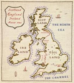 Map of England