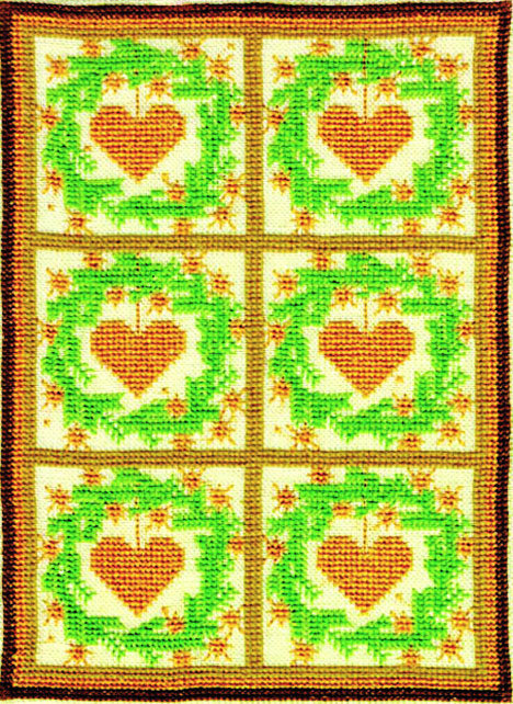 Window with Garlands