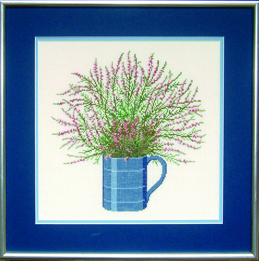 Blue mug with Heather