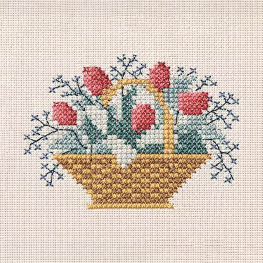 Tulips in Basket