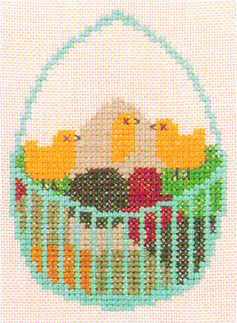 3 Chickens in Basket
