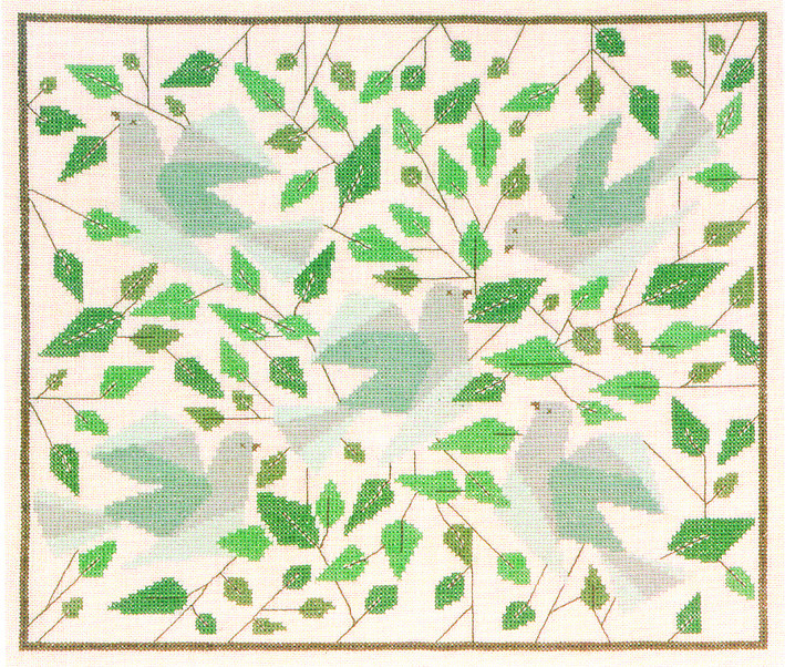 Soring  Birds and Branches