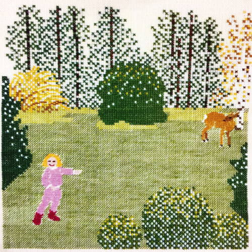 Girl with Animals