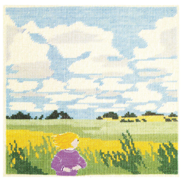 Girl in the Summer Breeze