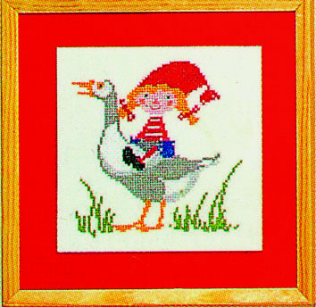 Pixie with Goose