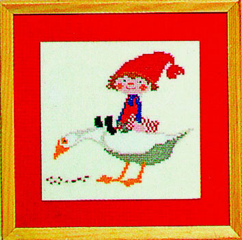 Pixie with Goose