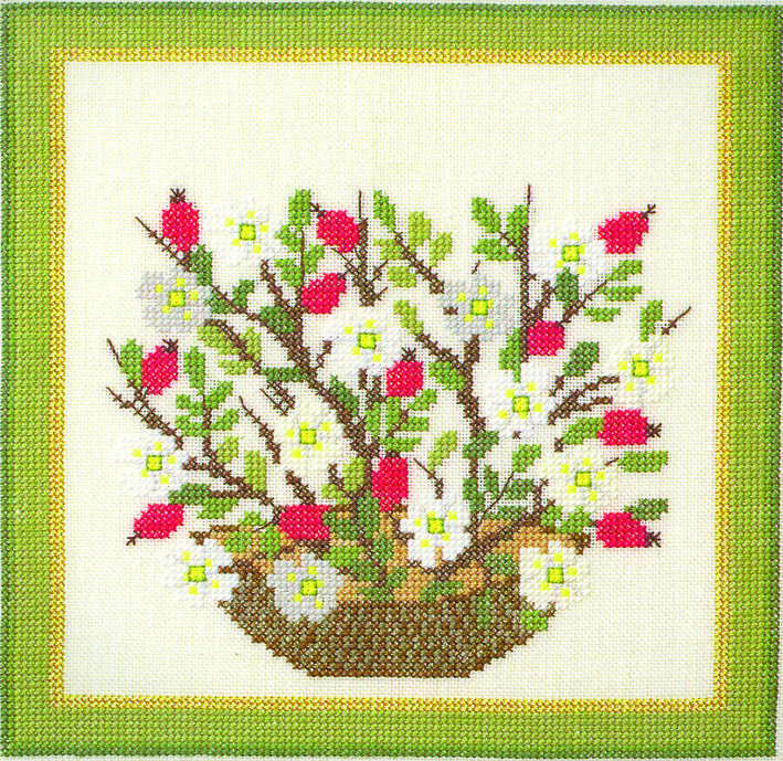 Flower in Basket