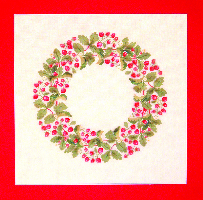 Garland with Strawberries