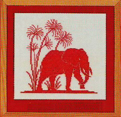 Elephant and Papyrus