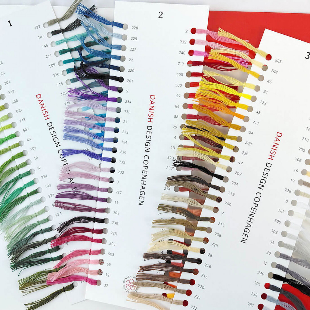Danish Flower Thread Chart