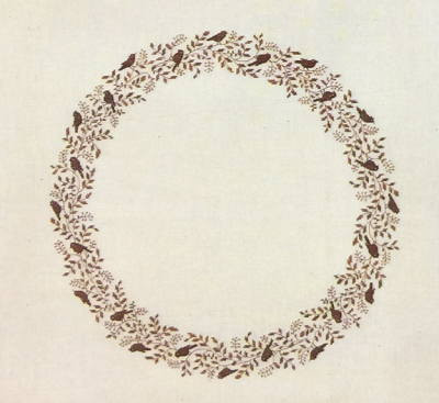 Garland of Brown Birds